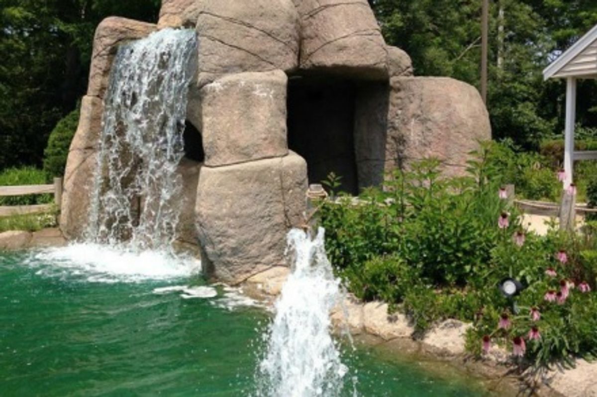 A water feature proposed for the new Goodrington crazy golf