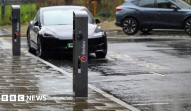 First on-street EV chargers installed in Leeds