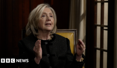 Bill and Hillary Clinton at the US Capitol