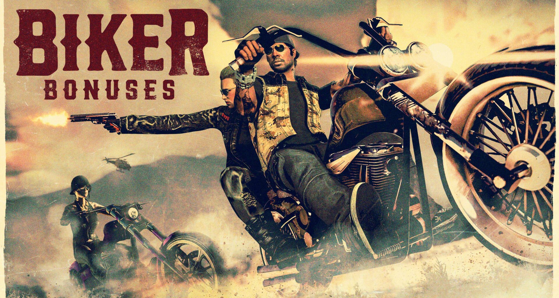 Bikers Earn Double on Counterfeit Cash and Completing Street Dealer Sales - Rockstar Games
