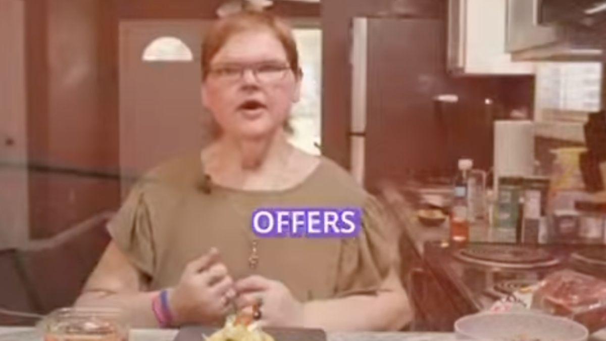 image of Tammy opened up to Chris and Misty about adjusting to new prescriptions.