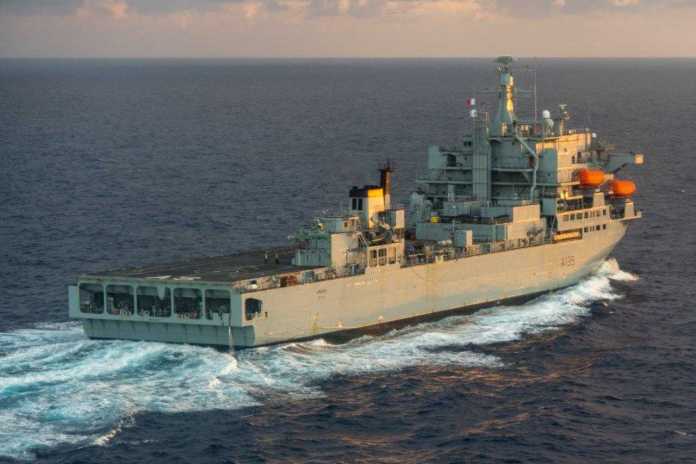RFA Argus - Real Armada Británica