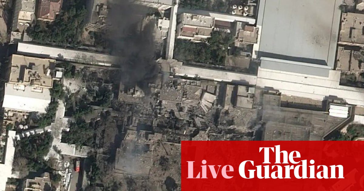 US and Israel launch major attack on Iran as Tehran retaliates across the Middle East – live | Iran