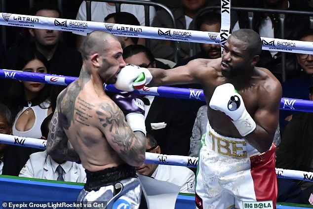 Mayweather, though 48 himself, is still in incredible shape and has a 50-0 professional record