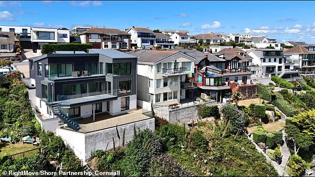 The £4.4million valuation is edging towards twice that of properties it stands near