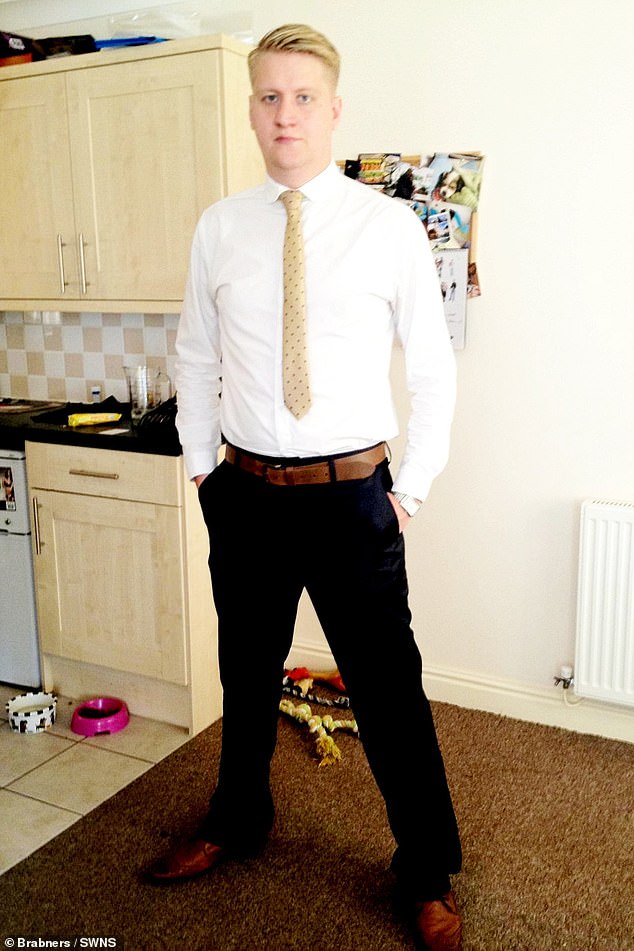 The 'fit and active' IT systems manager and keen footballer began suffering seizures around 10 years ago before scans showed a low-grade brain tumour