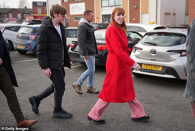 Under one scenario, Ms Powell would run as a 'stalking horse' to trigger a contest, and then join forces with either Mr Burnham or Ms Rayner