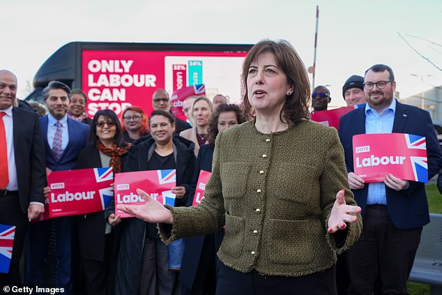 Labour's deputy leader Lucy Powell. Downing Street is also suspicious of the activities of Ms Powell, a Burnham ally who was the only member of the NEC to vote to allow him to stand in Gorton