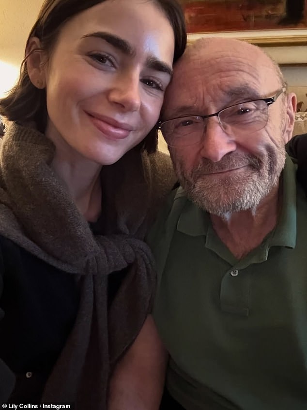 Lily's family trip comes days after she shared a heartfelt tribute to her father Phil as they celebrated his 75th birthday