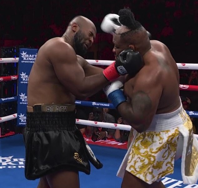 Jarrell Miller suffered an embarrassing moment during his fight on Saturday night
