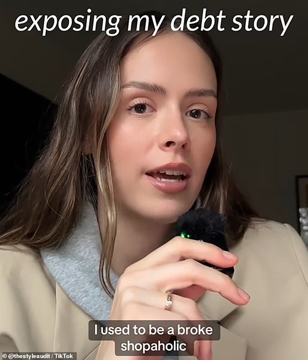 Hannah made the decision to kick her addiction by turning to a strategy she had read about online called a ‘no buy’. This involved making a promise to herself to not buy any clothes for three months