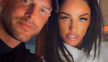 Katie Price's new husband Lee Andrews (pictured together) spent three weeks locked up in a Dubaijail for allegedly forging his ex-girlfriend's signature to take out a £200,000 loan in her name and has been banned from leaving the country, it has been claimed