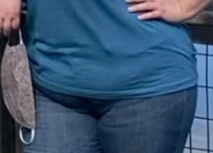 Before: Heather Marie struggled with her weight for years. At her heaviest, she weighed 113kg (250lb, or 17st 12lb)