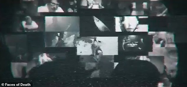 The trailer features sickening scenes of people being killed in various ways, including one woman being run over by a train and another person being dragged away by a wild bear