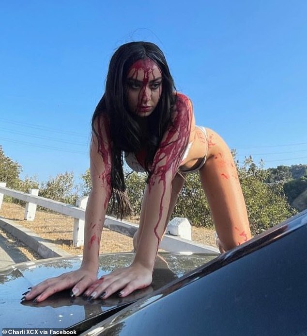 A teaser trailer for a disturbing new horror film starring Charli XCX has been removed from YouTube for violating the platform's terms of service