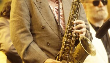 Jazz musician Ken Peplowski, beloved for his virtuosity on the saxophone and clarinet and his witty stage persona, was found dead on a cruise ship aged 66; pictured in Vienna in 1995