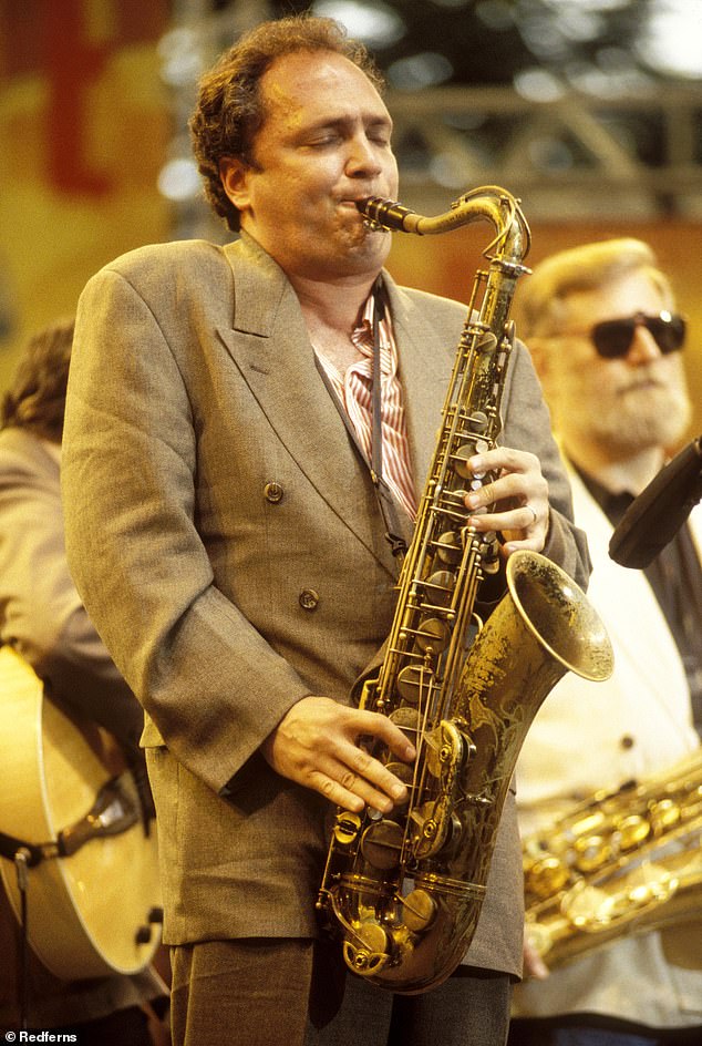 Jazz musician Ken Peplowski, beloved for his virtuosity on the saxophone and clarinet and his witty stage persona, was found dead on a cruise ship aged 66; pictured in Vienna in 1995