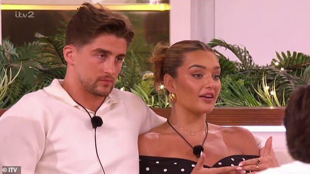 The goalkeeper, 25, picked Sean's new love interest Lucinda Strafford as the biggest game player