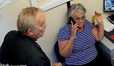 Owners Graham Walker, 74, and his wife Lyn, 71, (pictured) who tried to fleece a pensioner out of £133,000, have been jailed for three years