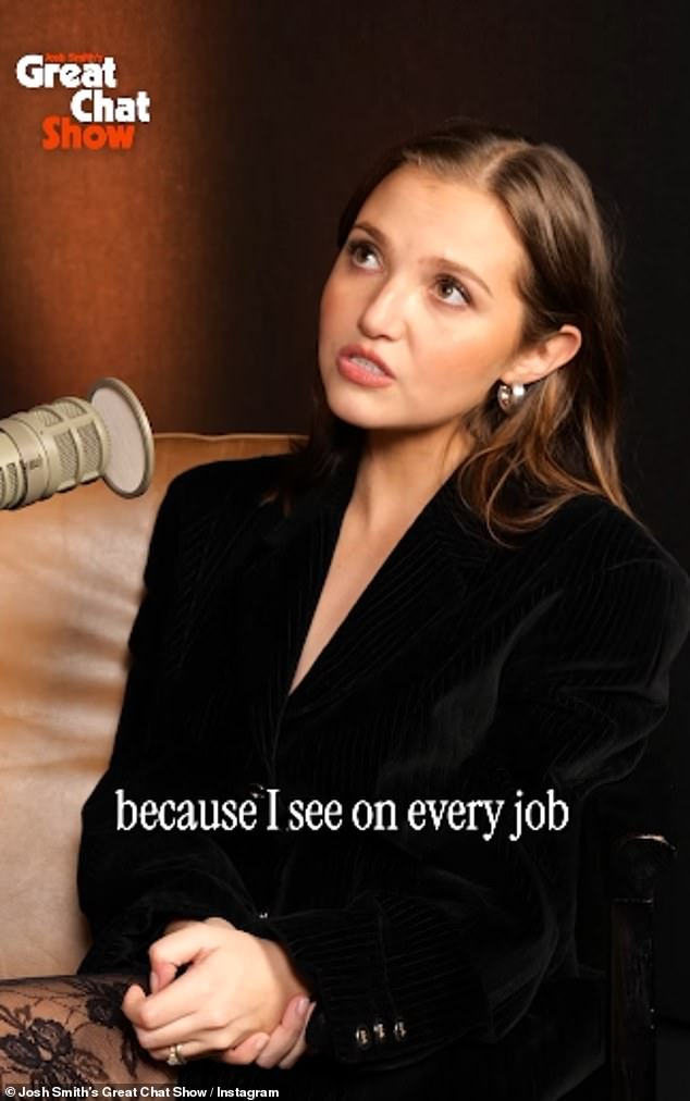 Mia McKenna-Bruce has shared that she received sexist comments from people after returning to work when her baby was just six weeks old