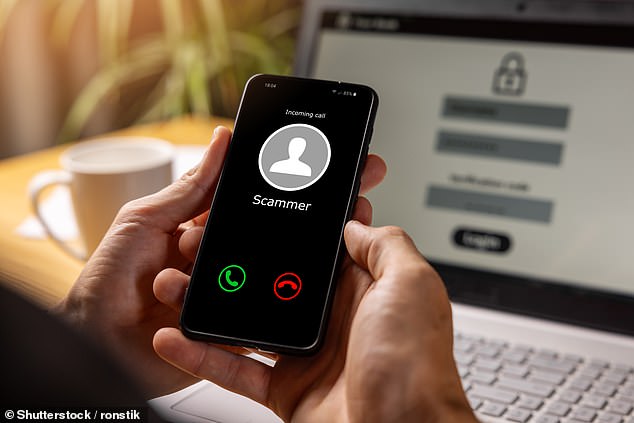 Pensioners are being tricked into completing 'lifestyle surveys' in scam calls which fraudsters are using to empty their bank accounts (file image)