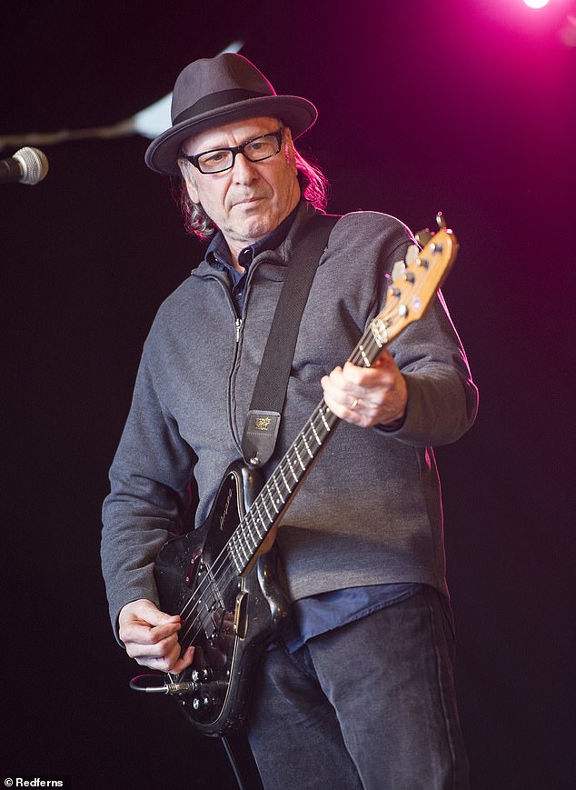 Fred became the original bassist for Angel And The Snake, which soon turned into Blondie (pictured in 2016)