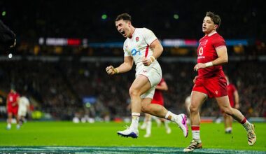 Henry Arundell scored a hat-trick as England opened the Six Nations with a resounding victory