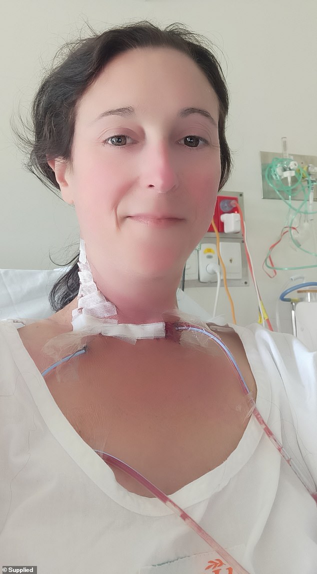 In January 2023, Deborah needed surgery to remove her entire thyroid along with lymph nodes on the left of her neck