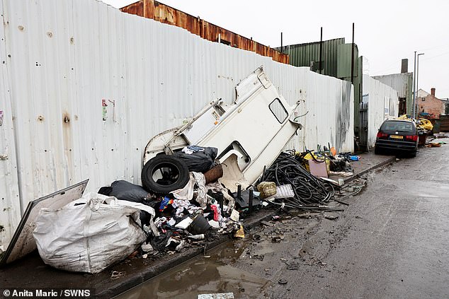 Residents said fly-tippers returned almost daily to add to the mess on the streets