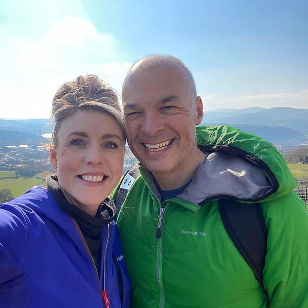 Steve Williams (right) was originally brought in to investigate the claims of gross misconduct but later married Rebecca Hutt (left)