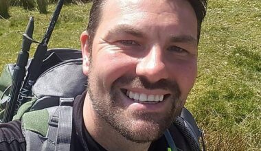 Andrew Fearon (pictured) is suing North Wales Police after claiming he caught his fiancee Rebecca Hutt, an officer on the same force, cheating on him with a colleague