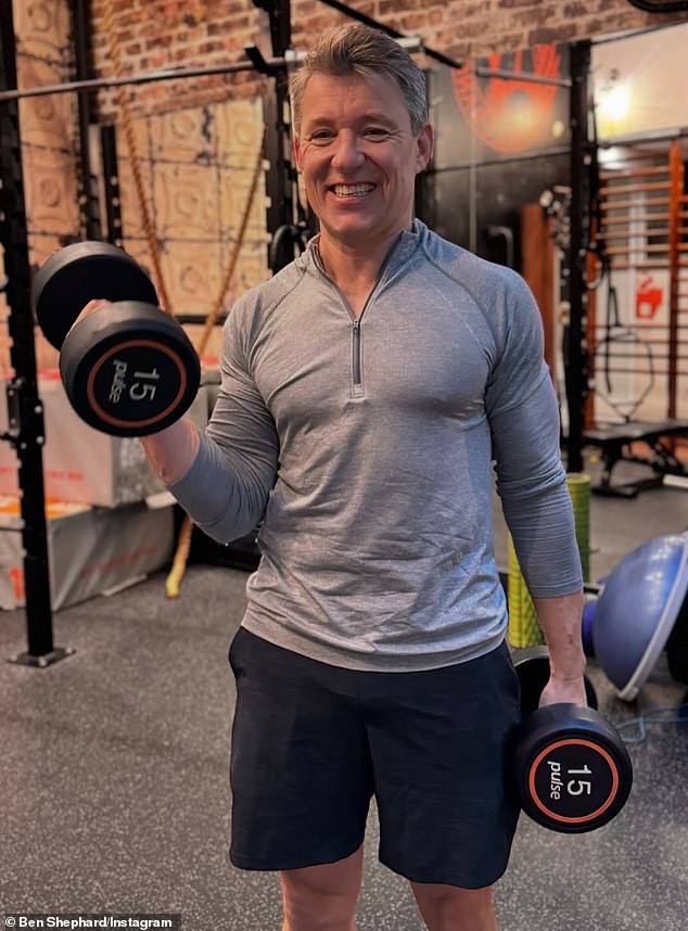 Ahead of his 50th birthday, Ben pushed himself to get in the best shape of his life, going alcohol and sugar-free in preparation for a magazine cover shoot