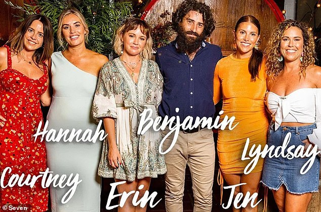 Former cast members from Hannah and Benjamin's season rushed to congratulate the pair on their Instagram post