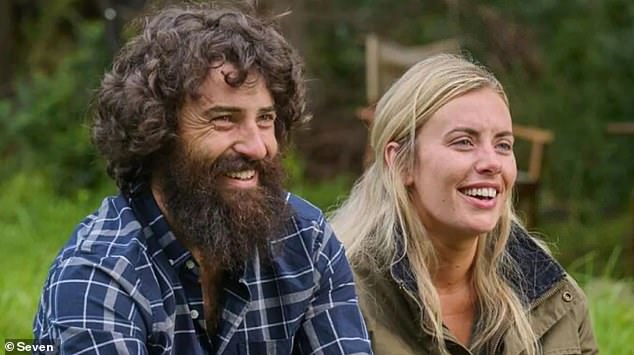 Benjamin made headlines four years ago after he made a hasty exit from the dating show when he faced a death in his family and his own health issues. Pictured: The happy couple were reunited not long after and hard-launched their romance online in September 2023