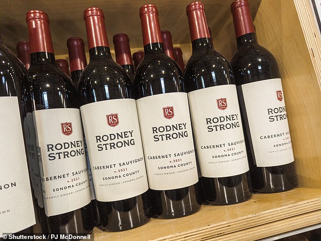 People who score high in agreeableness and openness tend to go for wines with a higher alcohol content, such as a Cabernet Sauvignon or Malbec, the researchers said (file image)