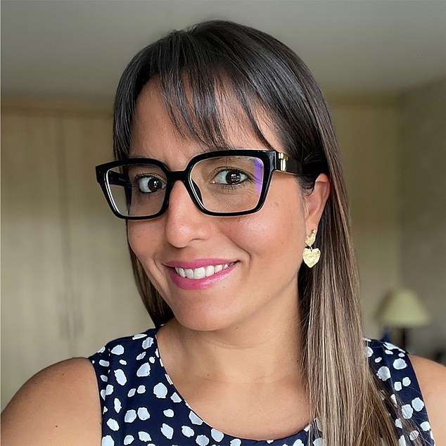 Jaclyn Pugh, an optometrist, said ‘the longer ulcers are left to thrive on the cornea, the harder they become to treat’