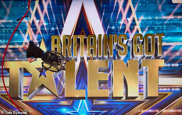 Paul said he wanted his performance, which he trained and rehearsed tirelessly to perfect, to demonstrate that having a disability does not hold you back