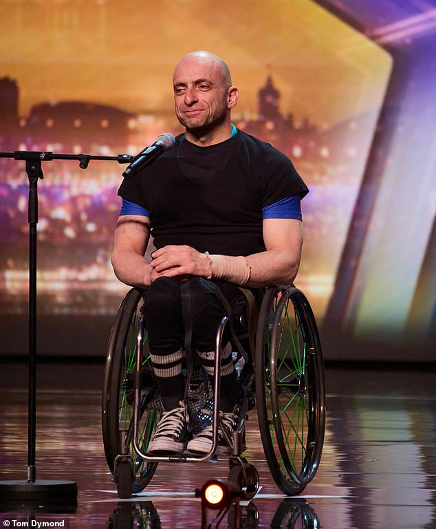 Through his act, Paul hopes to challenge public misconceptions and change perceptions of the disabled community