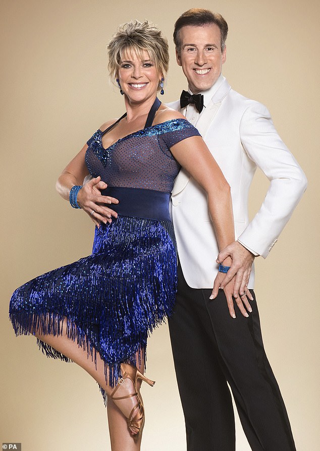 Ruth was partnered with Anton Du Beke on Strictly Come Dancing back in 2017