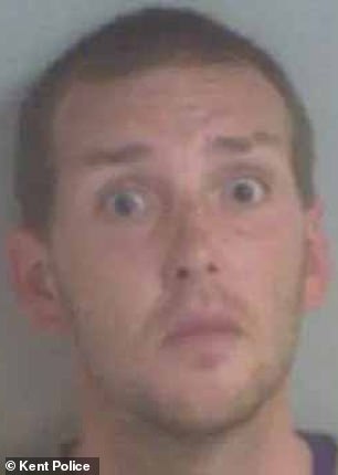 Damien Daley when he was convicted of murder in 2014