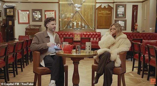 She was joined by Capital FM's Jordan North in the Tower of London as he taught her all there is to know about Britain, ahead of her shows