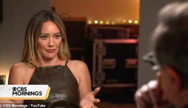 Hilary Duff confirmed her new song We Don't Talk is 'definitely about my sister' during an interview with CBS News special correspondent Anthony Mason for CBS Mornings on Friday