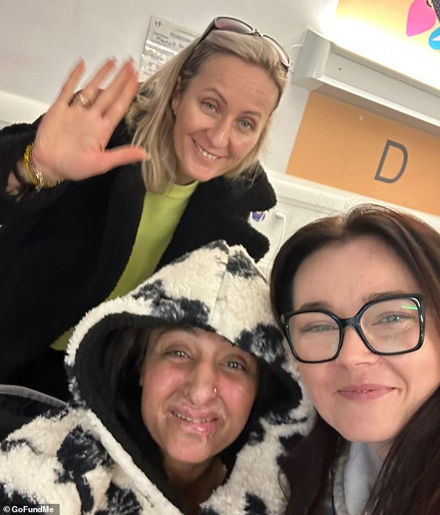 During Mrs Sangha's time in intensive care at New Cross Hospital in Wolverhampton, her heart stopped six times