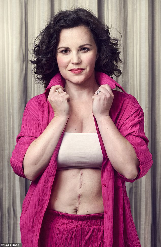 Dr Philippa Kaye was diagnosed with bowel cancer seven years ago and is still being treated