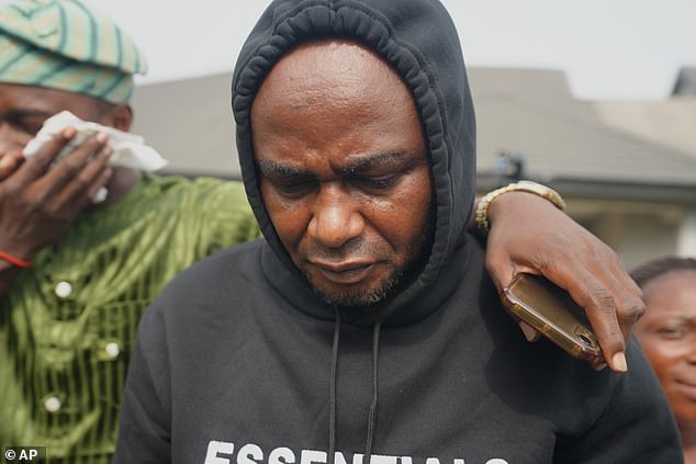 Driver Adeniyi Mobolaji Kayode leaves court near Lagos after the initial hearing in January