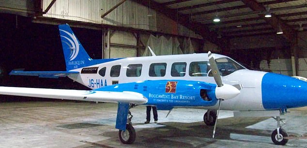 Ames bought a fleet of planes for his own airline, Harlequin Air, which never took off