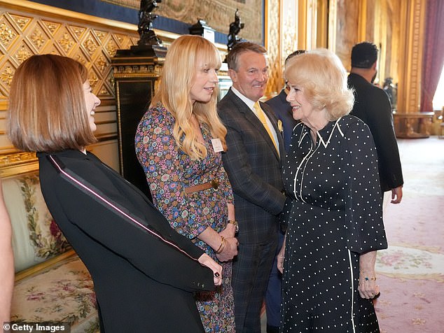 Other guests included Jodie Whittaker (left), Sara Cox, and Bradley Walsh