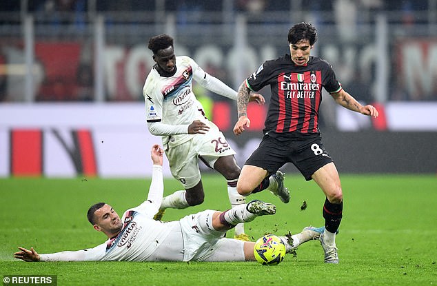 Sandro Tonali won't be returning to AC Milan - where he made 130 appearances from 2020 to 2023 - or any other Serie A club this summer