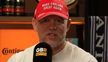 Mike Tindell sparked a backlash from some after wearing a 'Make England Great Again' hat after England's defeat to Ireland in the Six Nations