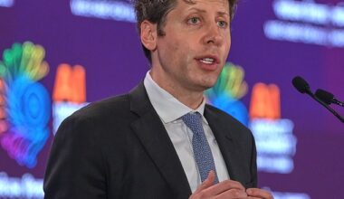 OpenAI has shared plans to make London its largest research hub outside of the US (Pictured: Sam Altman, OpenAI's CEO on February 29, 2026)